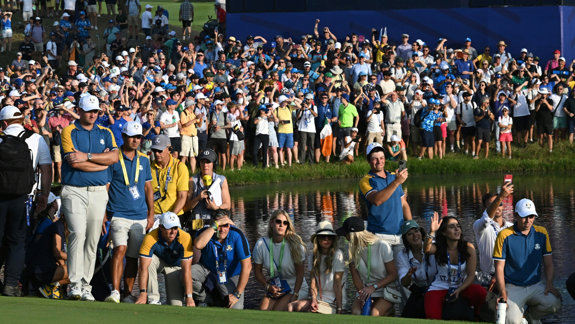 Auf der Ryder-Cup-Anlage hat es gebrannt