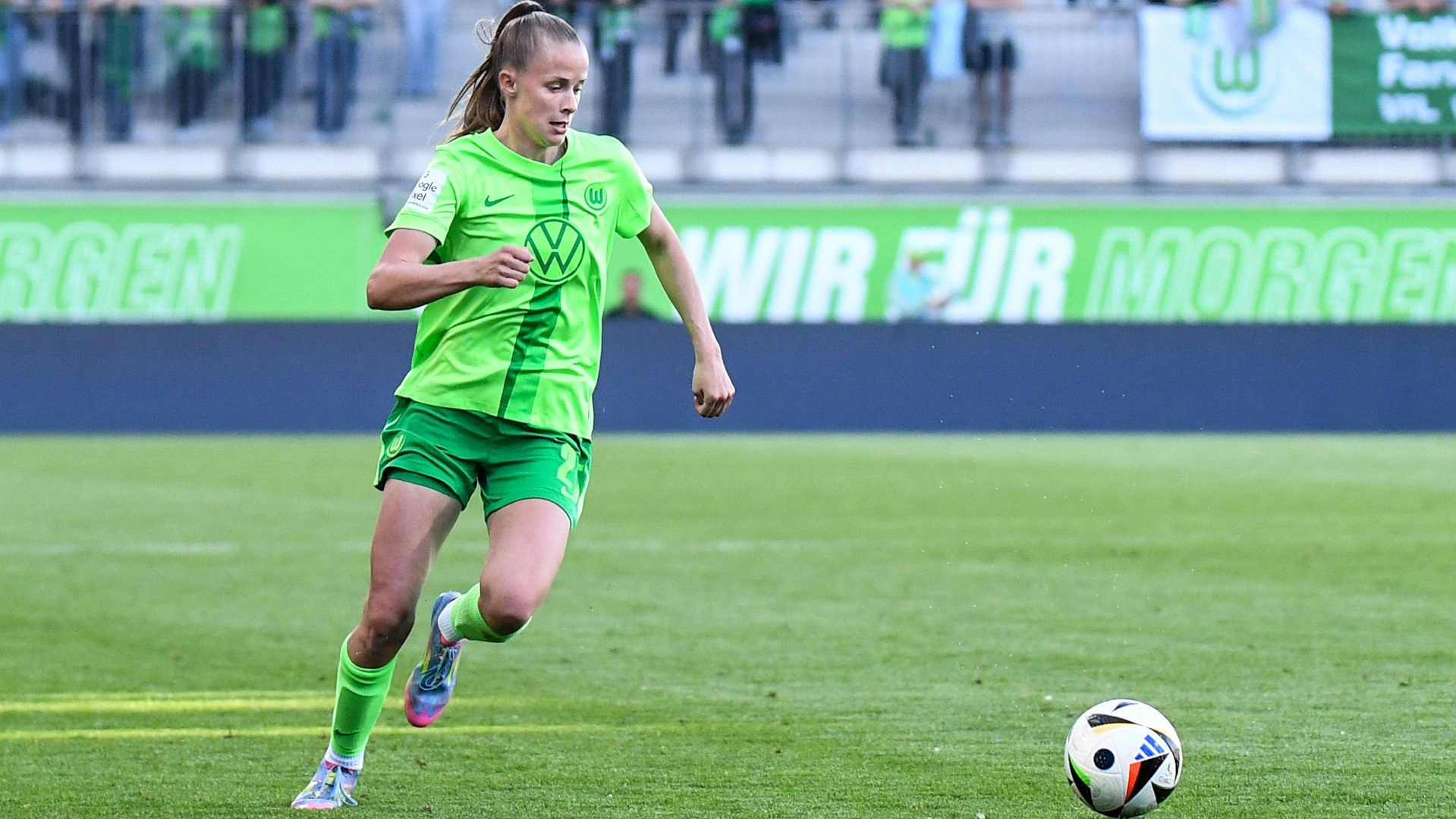 Vivien Endemann leitete den Wolfsburger Sieg ein