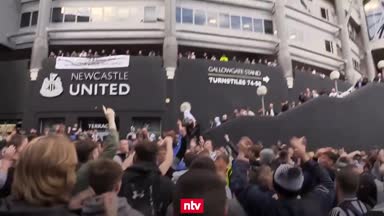Newcastle-Fans bejubeln Übernahme durch Scheich