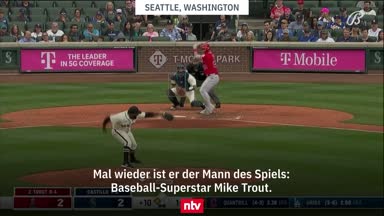 Baseball-Superstar mal wieder der Mann des Spiels