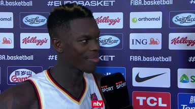 Bronze als Ziel: Dennis Schröder richtet den Blick nach vorne