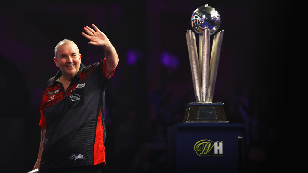 Phil Taylor (1995 bis 2002, 2004 bis 2006, 2009, 2010, 2013)
