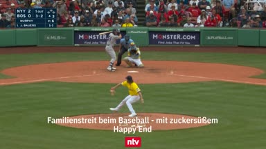 Baseball-Fang löst Tränen aus