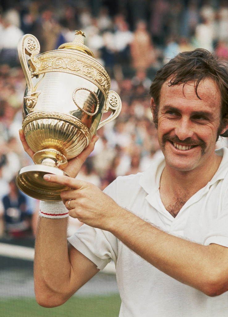 Platz 16: John Newcombe (Australien) - 7 Erfolge