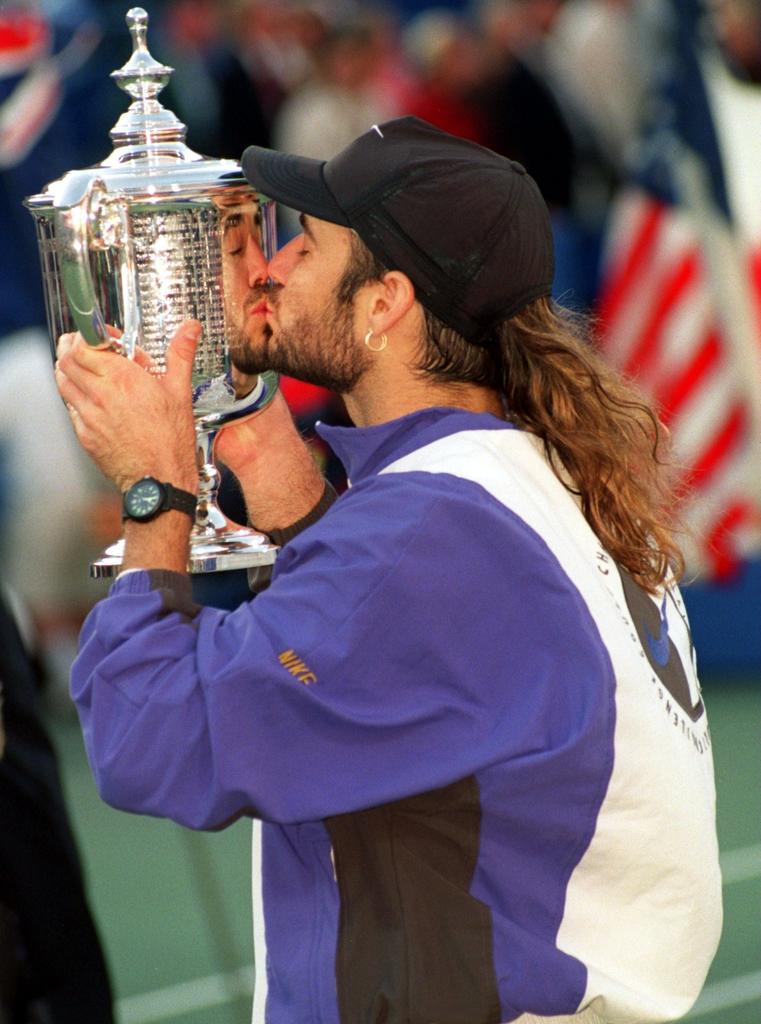 Platz 9: Andre Agassi (USA) - 8 Erfolge