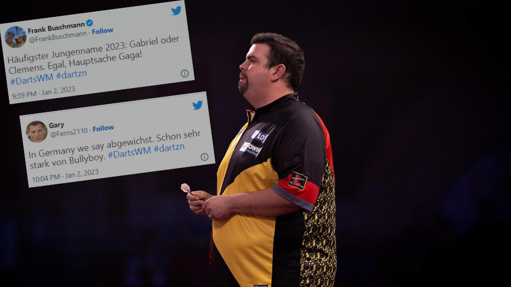 Netz-Reaktionen zu Clemens vs. Smith bei der Darts-WM