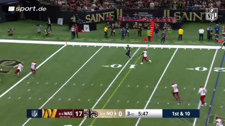 Mega-Catch! Alvin Kamara mit dem One-Hander