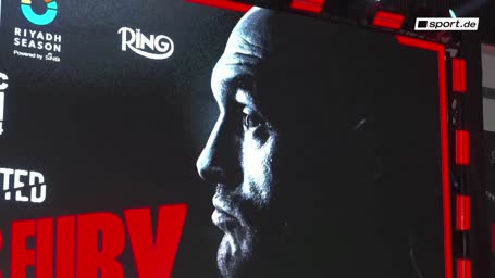 Elf Minuten! Irrer Staredown zwischen Fury und Usyk