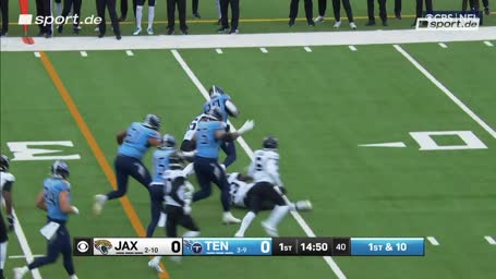 Highlights: Jaguars krallen sich Titans