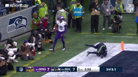 Darnold findet Jefferson