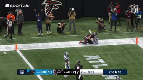 Mega-Catch von London bringt Falcons in Führung
