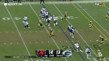 Moore düpiert die Packers-Defense