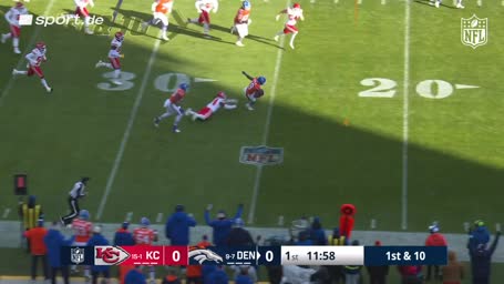 Broncos legen los wie die Feuerwehr
