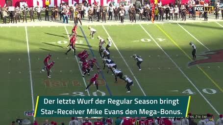 Dieser Catch bringt Evans Millionen-Bonus