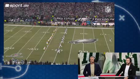 Eagles erzwingen Kickoff-Fumble - Werner begeistert