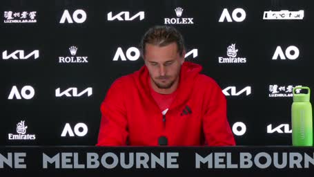 Zverev reagiert auf Zwischenrufe in Melbourne
