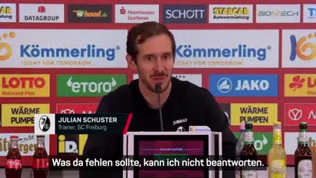 Schuster: Wollen am 34. Spieltag zufrieden mit uns sein