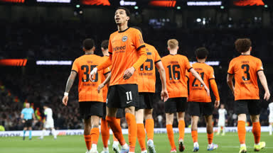 Highlights: Eintracht erkämpft Remis in Tottenham