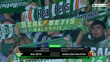 Highlights: Betis schlägt Białystok