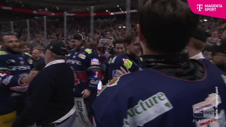 Pure Emotionen: Eisbären feiern mit Eder im Herzen