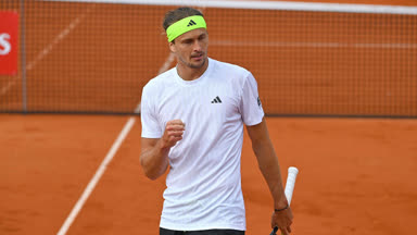 Highlights: Zverev gewinnt deutsches Duell