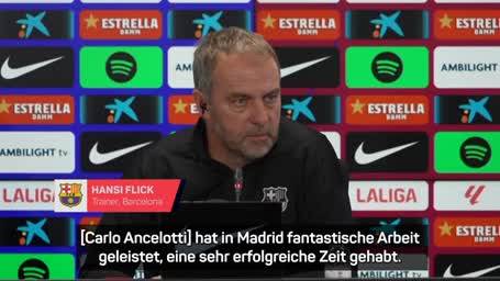 Flick und Simeone ehren Ancelotti