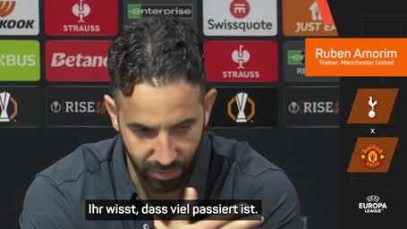 Amorim lädt Staff zum EL-Finale ein