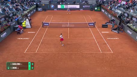 Highlights: Sabalenka verliert gegen Zheng