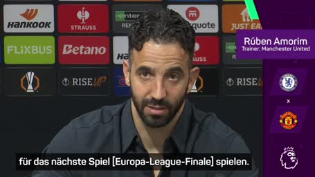 Amorim: Müssen gegen Chelsea "Leistung bringen"