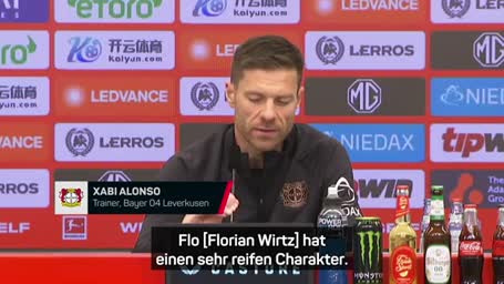 Alonso zu Wirtz: "Wichtiger Moment in seiner Karriere"