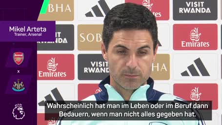 Arteta vermeidet Wenger-Falle: "Kein Bedauern"