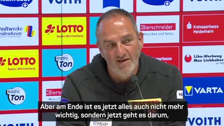 Schmidt: "Wichtigste Spiele der Vereinsgeschichte"