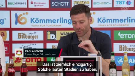 Alonso: "Das ist einzigartig an der Bundesliga"