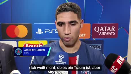 Hakimi freut sich auf Ex-Klub Inter