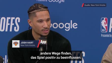 Hart: Brunson ist unser Captain Clutch