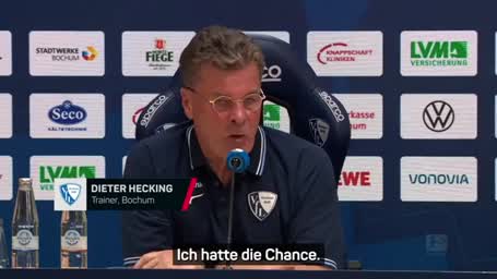 Hecking entschuldigt sich für VfL-Abstieg