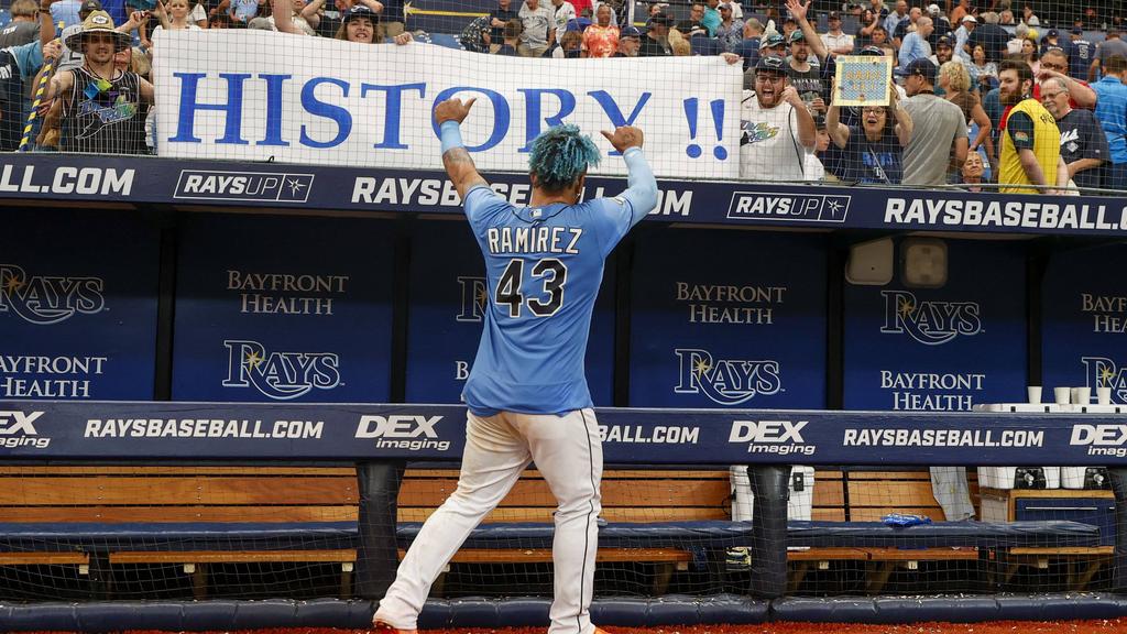 Den Tampa Bay Rays gelang ein historischer Sieg