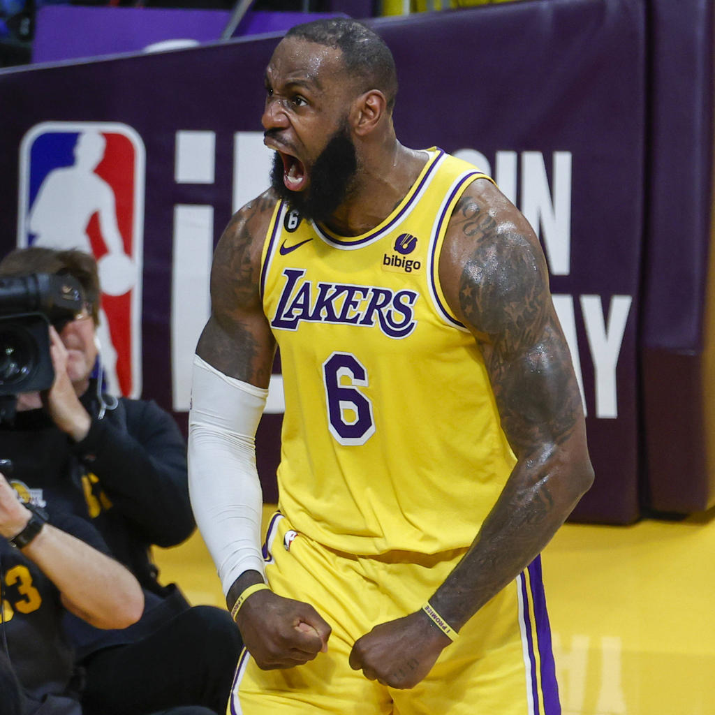 Platz 4: LeBron James (Basketball)
