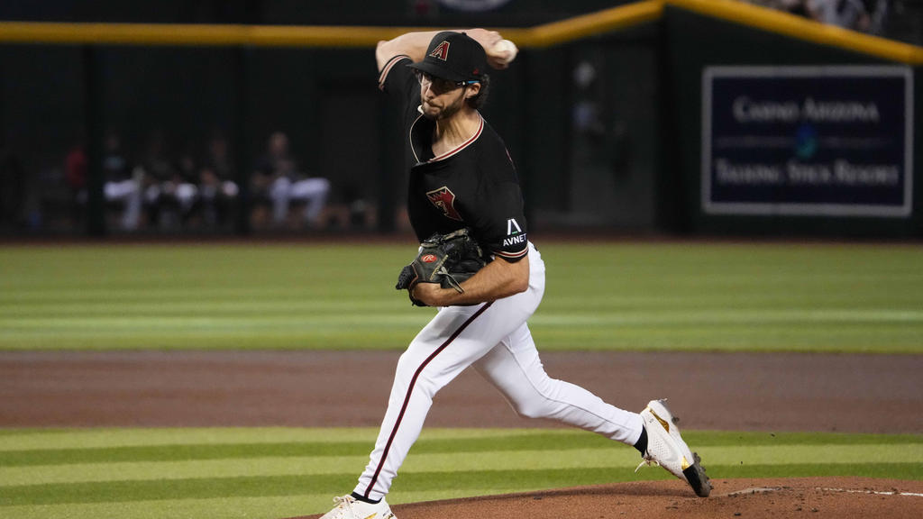 Pitcher Zac Gallen traf den Vogel tödlich