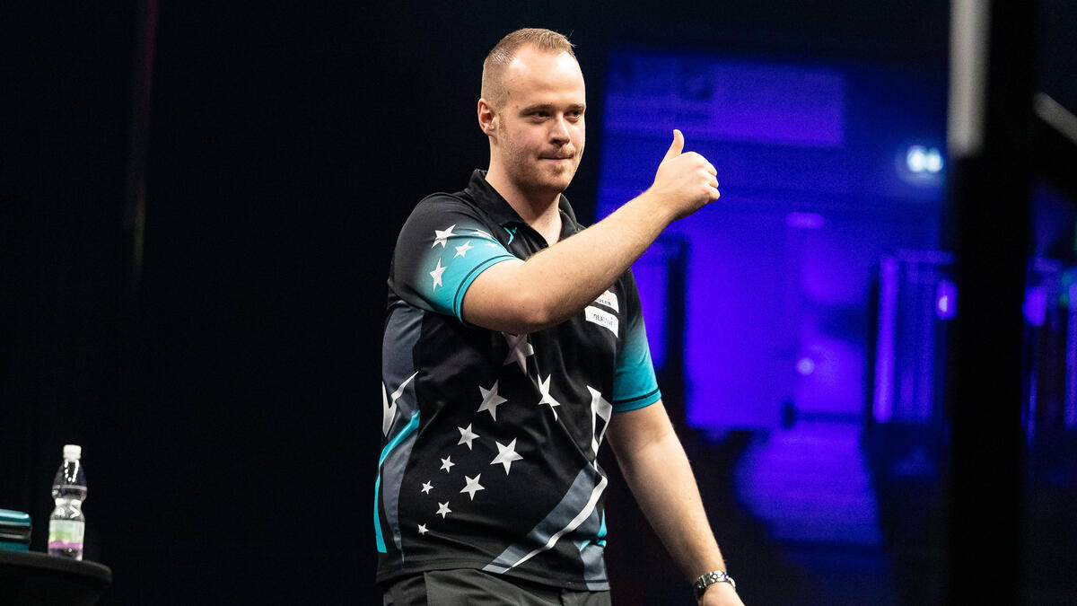 Max Hopp peilt ein Comeback bei der Darts-WM an
