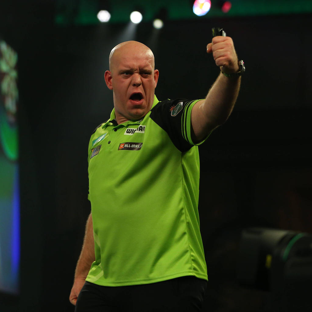 Platz 3: Michael van Gerwen (Niederlande) - 772.750 Pfund