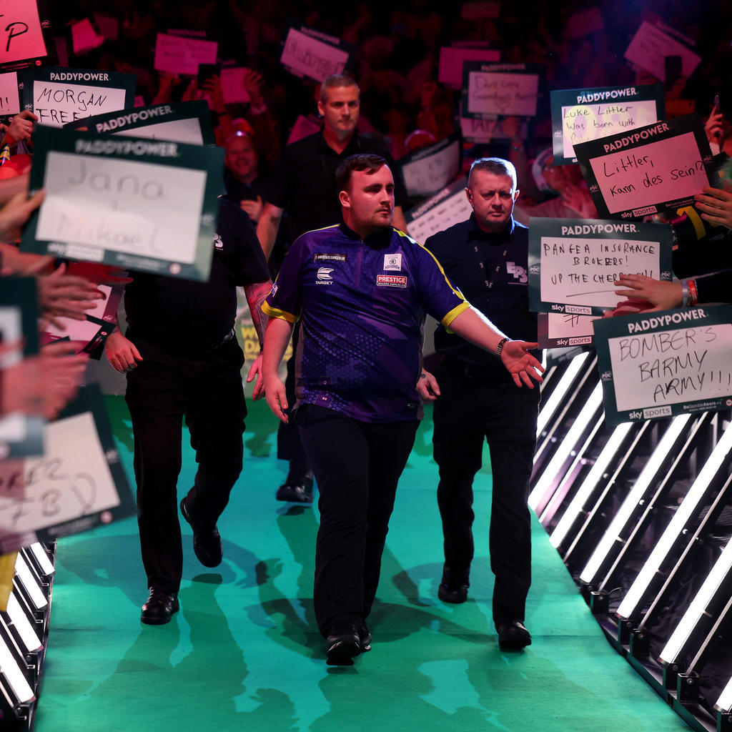 Netz-Reaktionen zum Littler-Märchen bei der Darts-WM