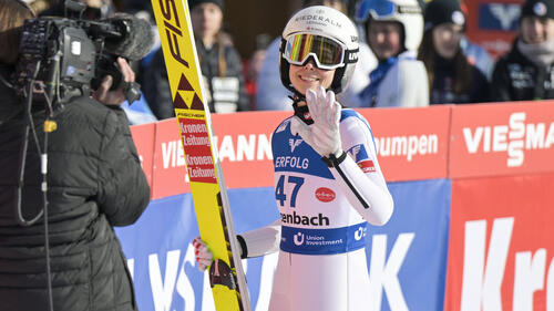 Lisa Eder ist zurück im elitären Kreis der Skisprung-Weltspitze