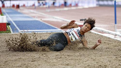 Weitsprung-Olympiasiegerin Malaika Mihambo wurde Zweite