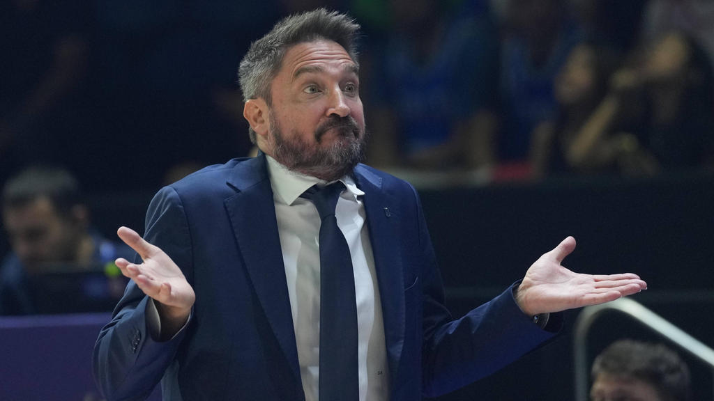 Zog erneut die Aufmerksamkeit auf sich: Italien-Trainer Gianmarco Pozzecco
