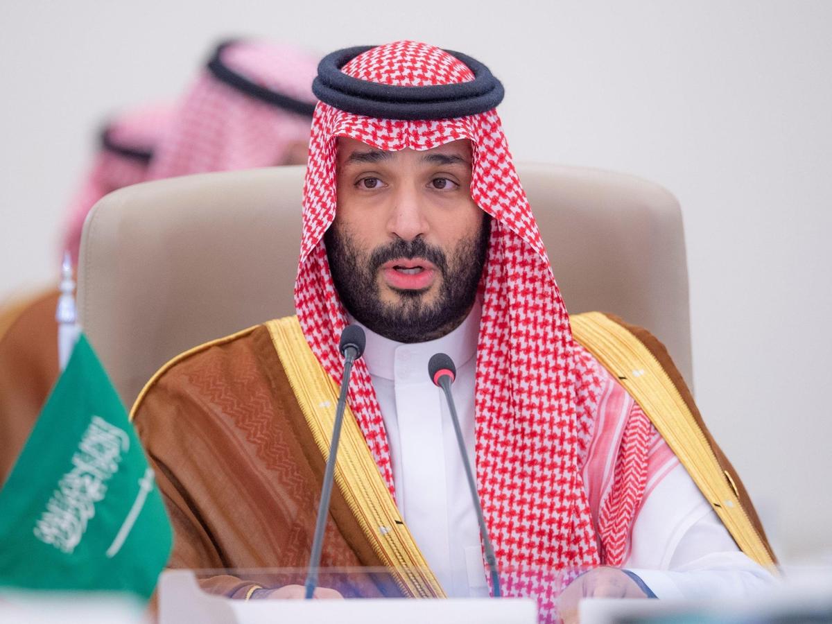 Mohammed bin Salman, Kronprinz und Premierminister von Saudi-Arabien, kündigt eine alljährliche E-Sport-Weltmeiterschaft in Riad an.