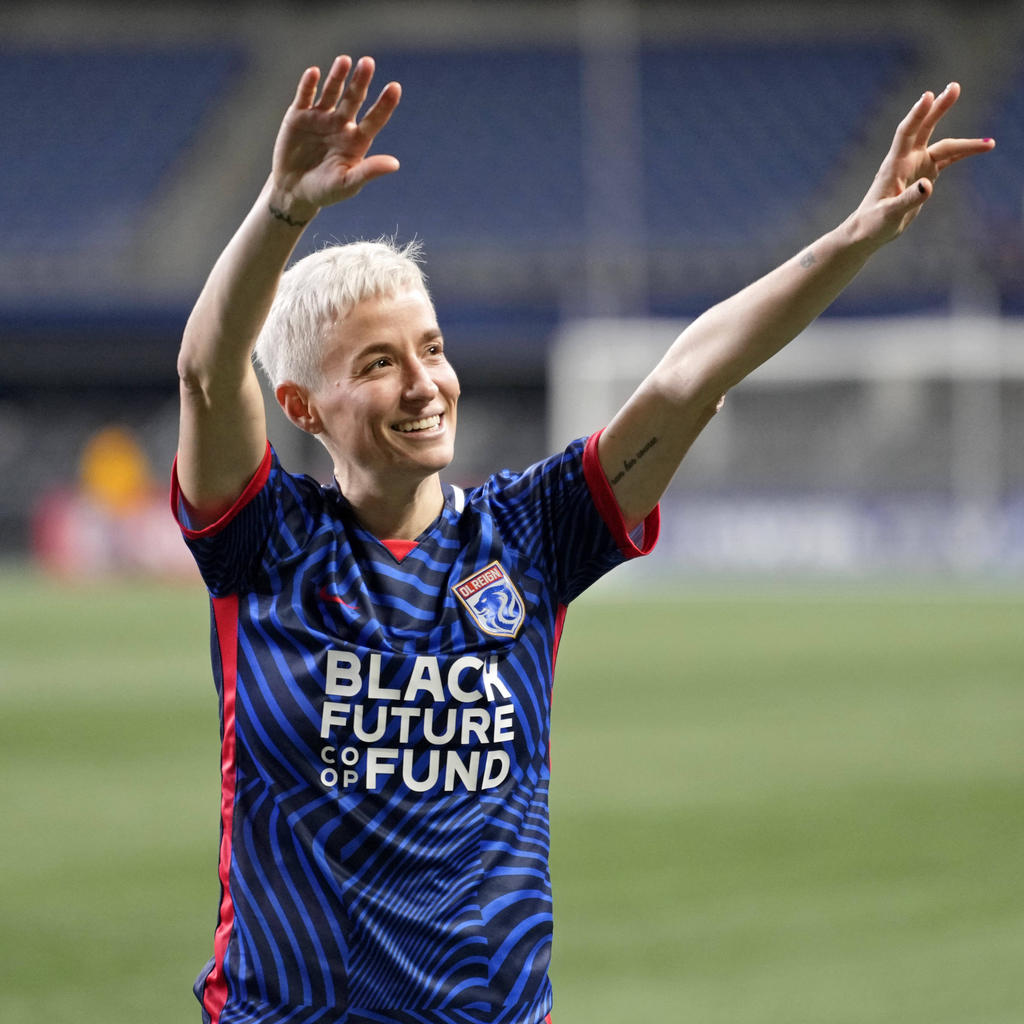 Megan Rapinoe (Fußball) - 5,5 Millionen Suchanfragen
