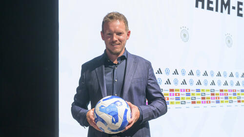 Julian Nagelsmann hofft, dass die Frauen-WM 2027 nach Deutschland kommt