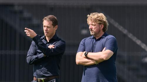 Steht Sven Mislintat (r.) beim BVB vor dem Aus?