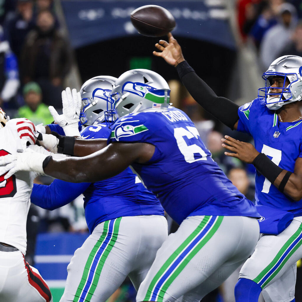 Verlierer: Die Offensive Line der Seattle Seahawks